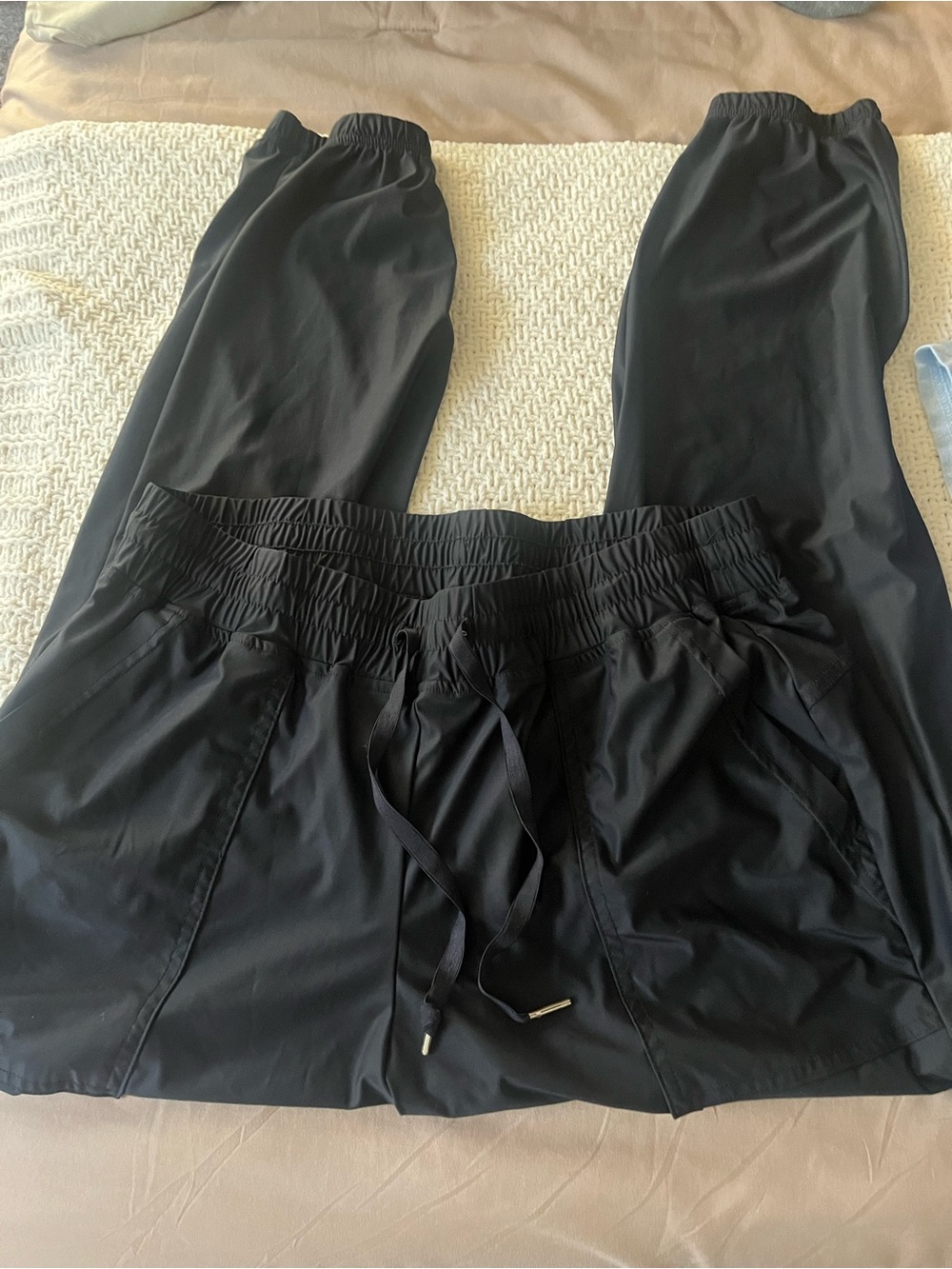 Spyder Black Kids Jogger Sweatpants with Drawstring
